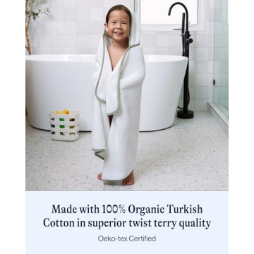 Lalo Hooded Baby Towel - Cozy Organic Cotton for Babies