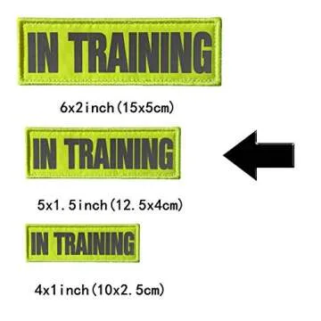 JUJUPUPS Reflective Dog Patches for Easy Dog Identification