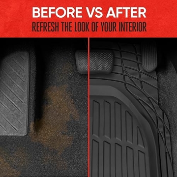 Motor Trend FlexTough All-Weather Floor Mats - Full Set