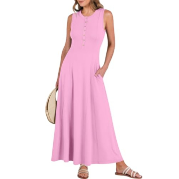 Elegant ANRABESS Women Maxi Dress for Summer Outings and Beyond