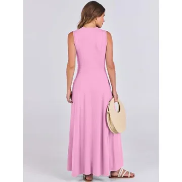 Stylish ANRABESS Maxi Sundress for Summer Comfort