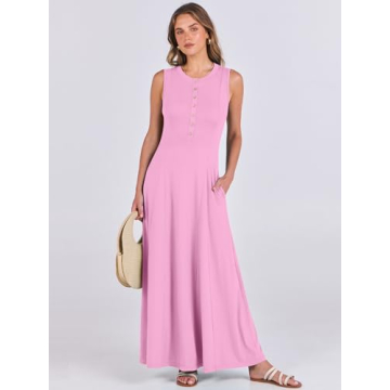 Stylish ANRABESS Maxi Sundress for Summer Comfort