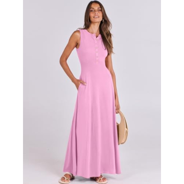 Stylish ANRABESS Maxi Sundress for Summer Comfort