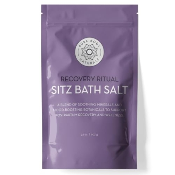 Pure Body Naturals Sitz Bath Salt - Perfect Postpartum Care Product 32 Oz