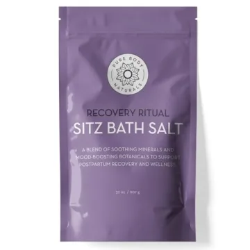 Pure Body Naturals Sitz Bath Salt - Perfect Postpartum Care Product 32 Oz