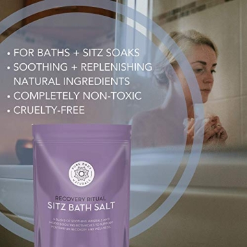 Pure Body Naturals Sitz Bath Salt for Postpartum Relief
