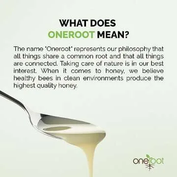 OneRoot Canadian Flower Honey 100% Pure Raw & Creamed