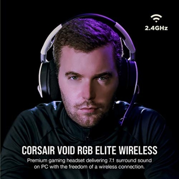 Corsair VOID RGB ELITE Gaming Headset with 7.1 Surround Sound
