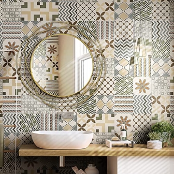 Ironsmithn Round 26.8” Decorative Wall Mirror in Gold