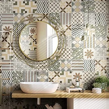 Ironsmithn Round 26.8” Decorative Wall Mirror in Gold