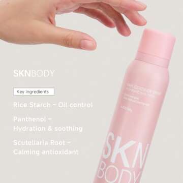 SKNBODY Original Viral Hair Identifier Spray with Dermaplaner Set, The First Spray for Facial Hair Removal, Includes 4 Razors for Dermaplaning and Face Shaving