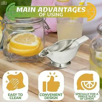 Bird Lemon Squeezer Stainless Steel - Lime Juice Press Lime Squeezer Bird Shaped Lemon Squeezer Manual Kitchen Gadgets - Orange Squeezer Manual Citrus Juicer Hand Held Juicer Squeezer