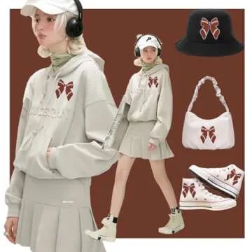 6Pcs Football Iron On Bow Patches, Embroidered Trendy Bowknot Women Sports Applique Sew On Repair Patch for Jeans, Backpacks, Clothes, Clothing, Jackets, & Hats (Coffee)