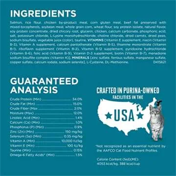 Purina ONE Tender Selects Dry Cat Food with Real Salmon