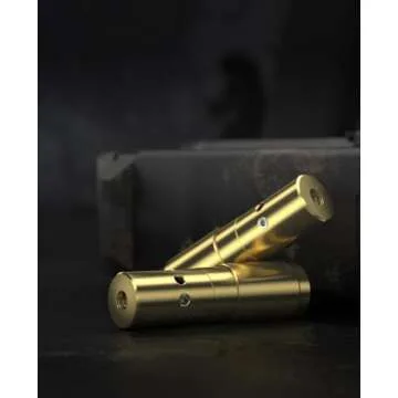 Feyachi Bore Sighting Laser 9mm Red Dot Laser Boresighter for Handgun Pistol with Tail Switch Included