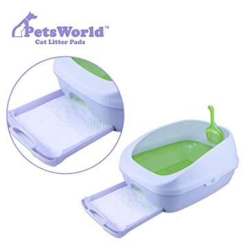PETSWORLD Cat Pad Refills for Tidy Cats Breeze System