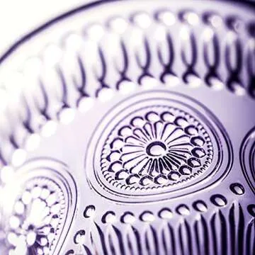 Kingrol Vintage Drinking Glasses Set of 6 for All Occasions