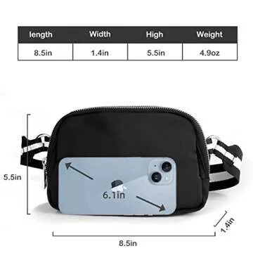 Adjustable Fanny Pack for All Outdoor Adventures