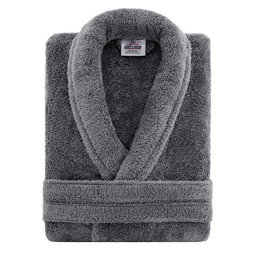 Luxurious Soft Plush Wellssoft Bathrobe for All
