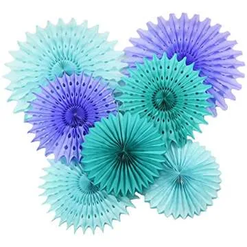 Mermaid Party Decorations for Baby Shower and Birthdays