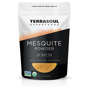 Terrasoul Superfoods Organic Mesquite Powder - Versatile Sweetener and Nutrient Booster