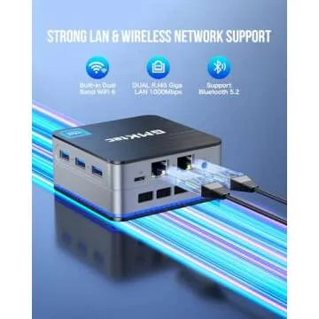 GMKtec Mini PC - Intel N150, 12GB RAM, 4K Display