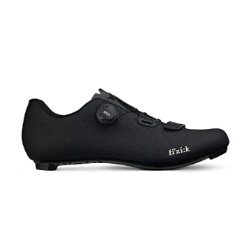 Fizik Unisex Tempo Overcurve Cycling Shoe - Black/Black, Size 10-10.5 US