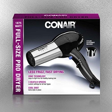 Powerful 1875W Hair Dryer with Ionic Technology