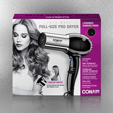 Powerful 1875W Hair Dryer with Ionic Technology