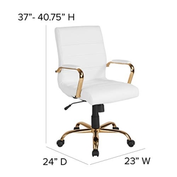 Stylish Flash Furniture Whitney Desk Chair for Comfort