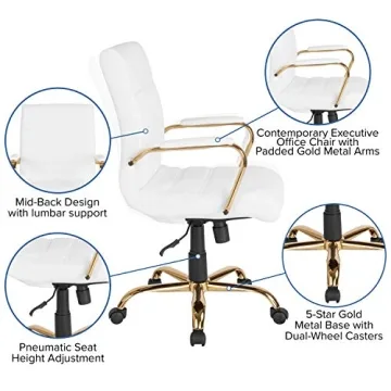 Stylish Flash Furniture Whitney Desk Chair for Comfort