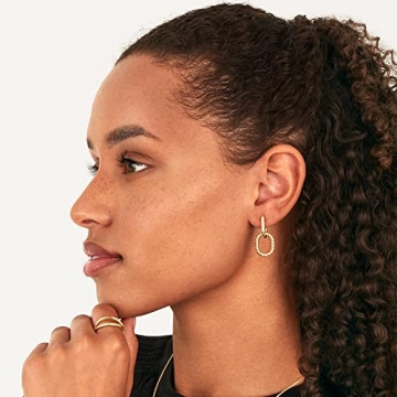 Stylish Sustainable PAVOI 14K Gold Convertible Earrings