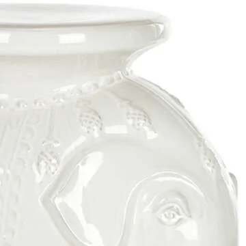 Elephant Ceramic Garden Stool | Unique Accent for Home