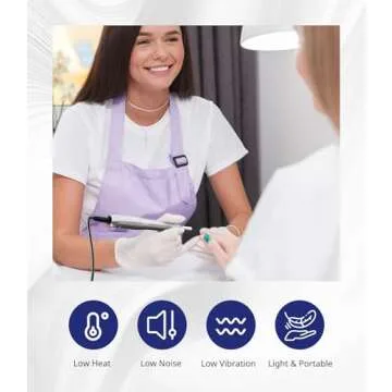 AIRSEE Electric Nail Drill Machine for Effortless Nail Care