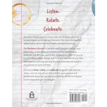 Resilience Journal: Daily Reflection & Self-Care for Educators (Resilience Journal Series)