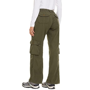 Women's Hiking Cargo Pants with Multi-Pockets for Comfort