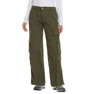 Women's Hiking Cargo Pants with Multi-Pockets for Comfort