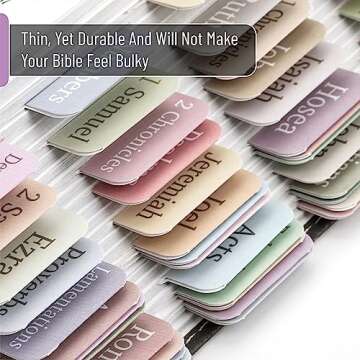 Mr. Pen- Bible Tabs, 75 Tabs, Minimal Morandi, Laminated Bible Tabs for Women and Men, Bible Tabs for Study Bible, Bible Index Tabs, Bible Book Tabs, Bible Labels Tabs, Mr Pen Bible Tabs