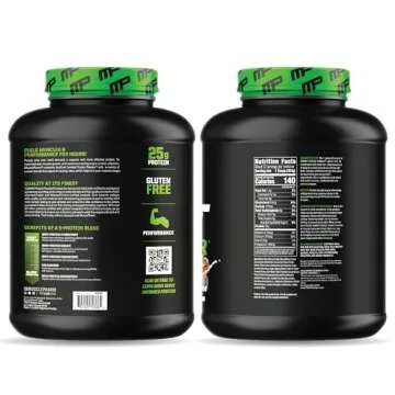 MusclePharm Combat Protein Powder, Chocolate Milk Flavor, Fuels Muscles for Productive Workouts, 5 Protein Sources including Whey Protein Isolate & Egg Albumin, Gluten Free, 4.2 lb, 52 Servings
