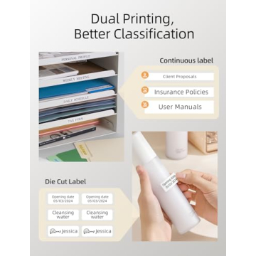 MakeID Wireless Label Maker Portable Rechargeable Android iOS