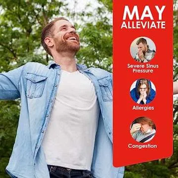 Xlear MAX Nasal Spray for Natural Sinus Relief and Congestion