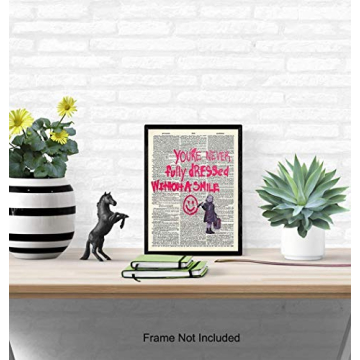 Banksy Inspirational Dictionary Art Print - 8x10 Unframed