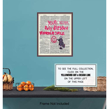 Banksy Inspirational Dictionary Art Print - 8x10 Unframed