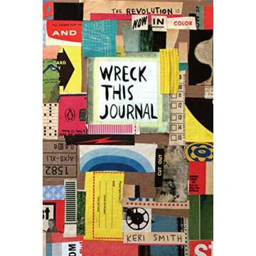 Keri Smith Wreck This Journal: Now in Color Paperback - Unleash Your Creativity!