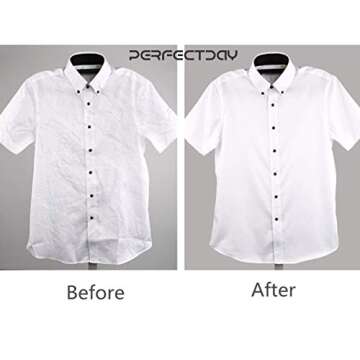 Garment Steamer, PERFECTDAY Portable Handheld Steamer Mini Travel Steamer for Travel and Fabric