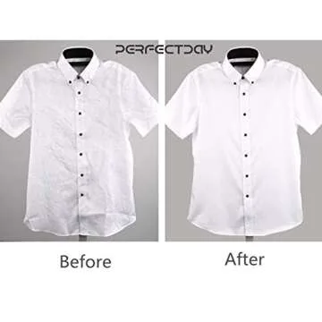 Garment Steamer, PERFECTDAY Portable Handheld Steamer Mini Travel Steamer for Travel and Fabric