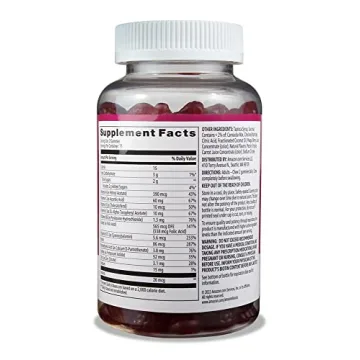 Amazon Basics Adult Multivitamin Gummies, 150 Count, Delicious Flavors