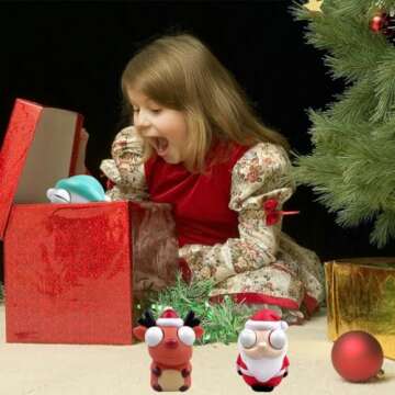 Christmas Squeeze Eyes Toys for Kids - Fun & Engaging