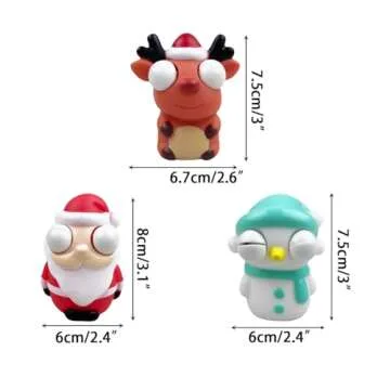 Christmas Squeeze Eyes Toys for Kids - Fun & Engaging