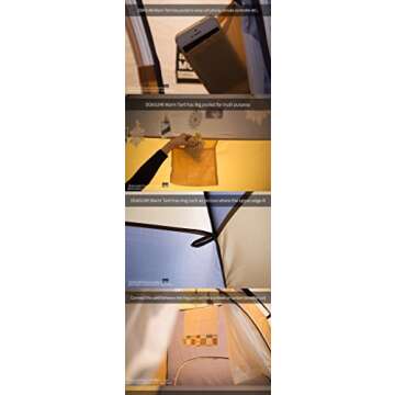 DDASUMI Warm Tent for Single Bed 2015 (Pink)